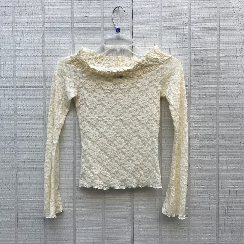 Vintage lace shirt